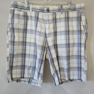 Weatherproof Plaid Shorts Mens  Size 38W, 100% Cotton, Outdoors, Hiking, Walking